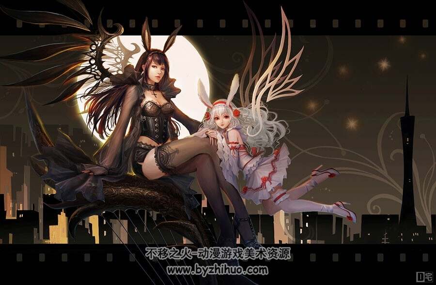 日系二次元少女同人CG插画欣赏
