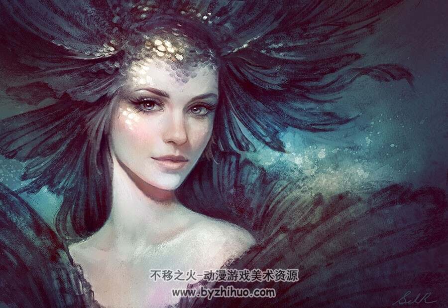 瑞典插画师selenada唯美风作品鉴赏合集