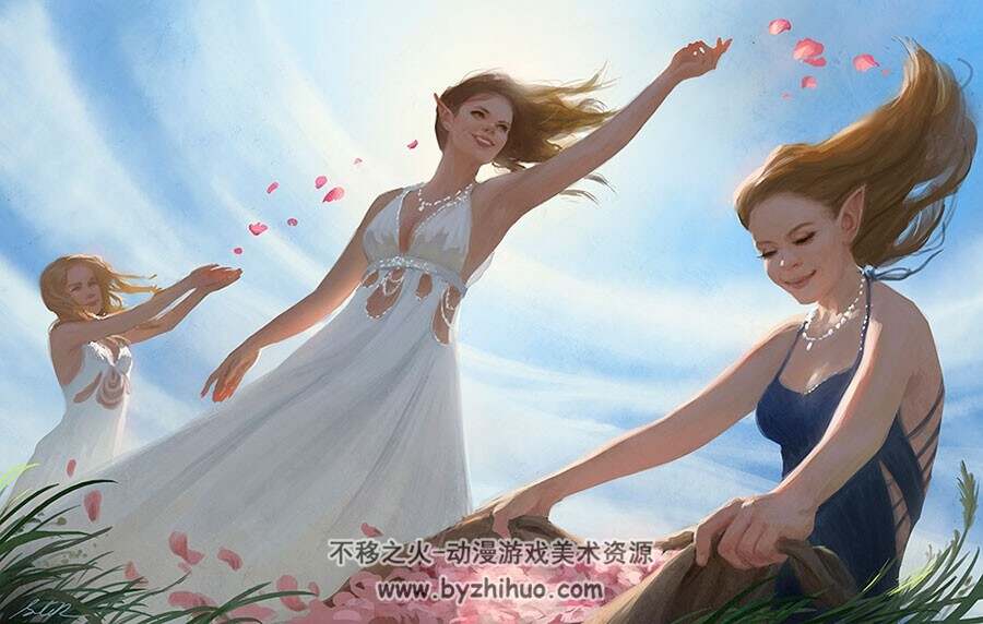 瑞典插画师selenada唯美风作品鉴赏合集