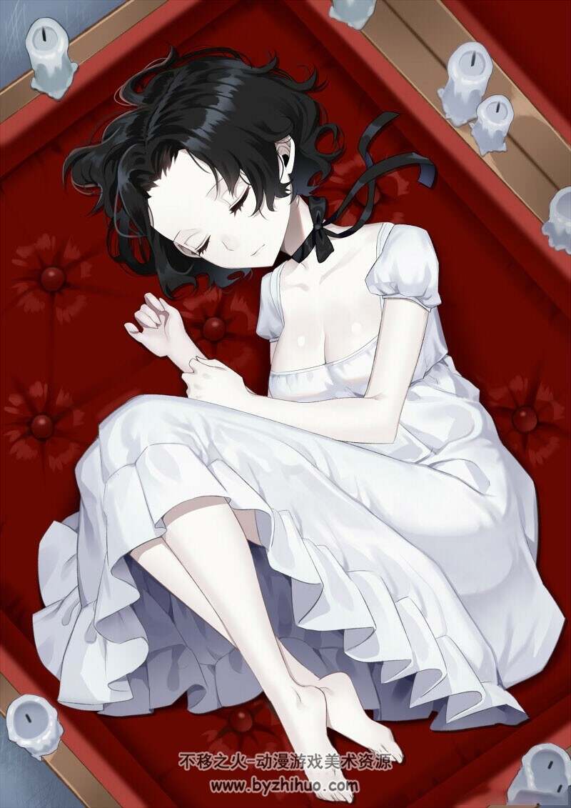 日韩少女插画壁纸合集包 225P
