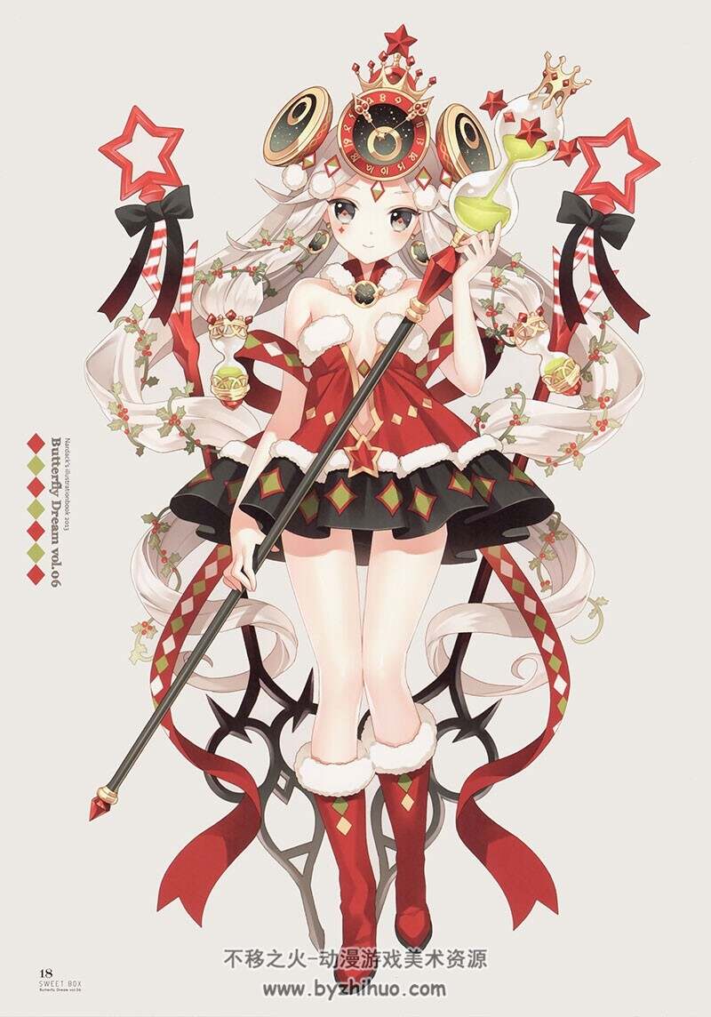 日韩少女插画壁纸合集包 225P