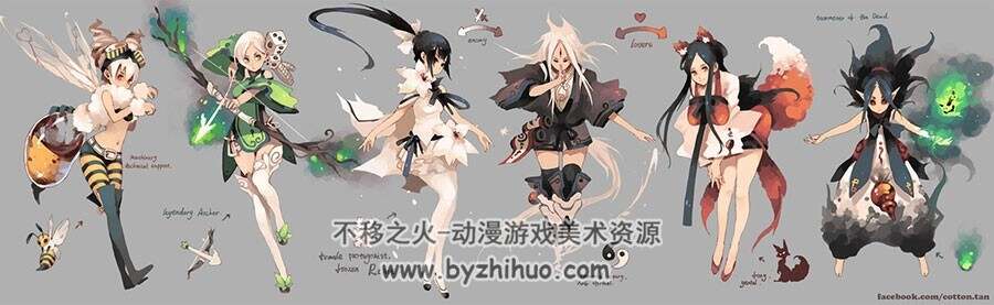 国人画师COT TAN作品合集欣赏