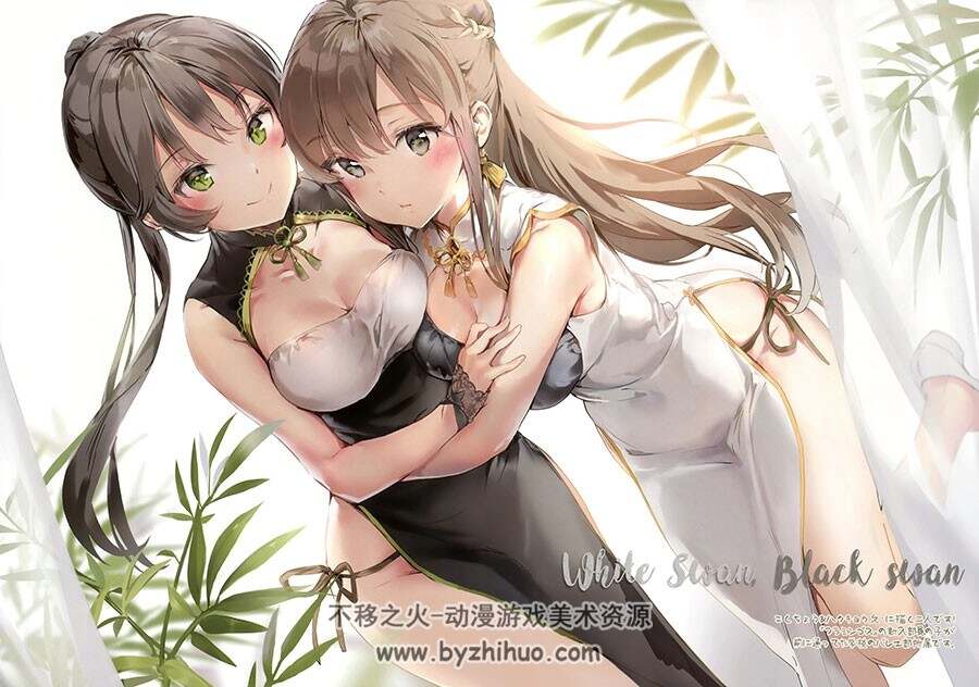 清纯日韩少女插画合集分享 538P
