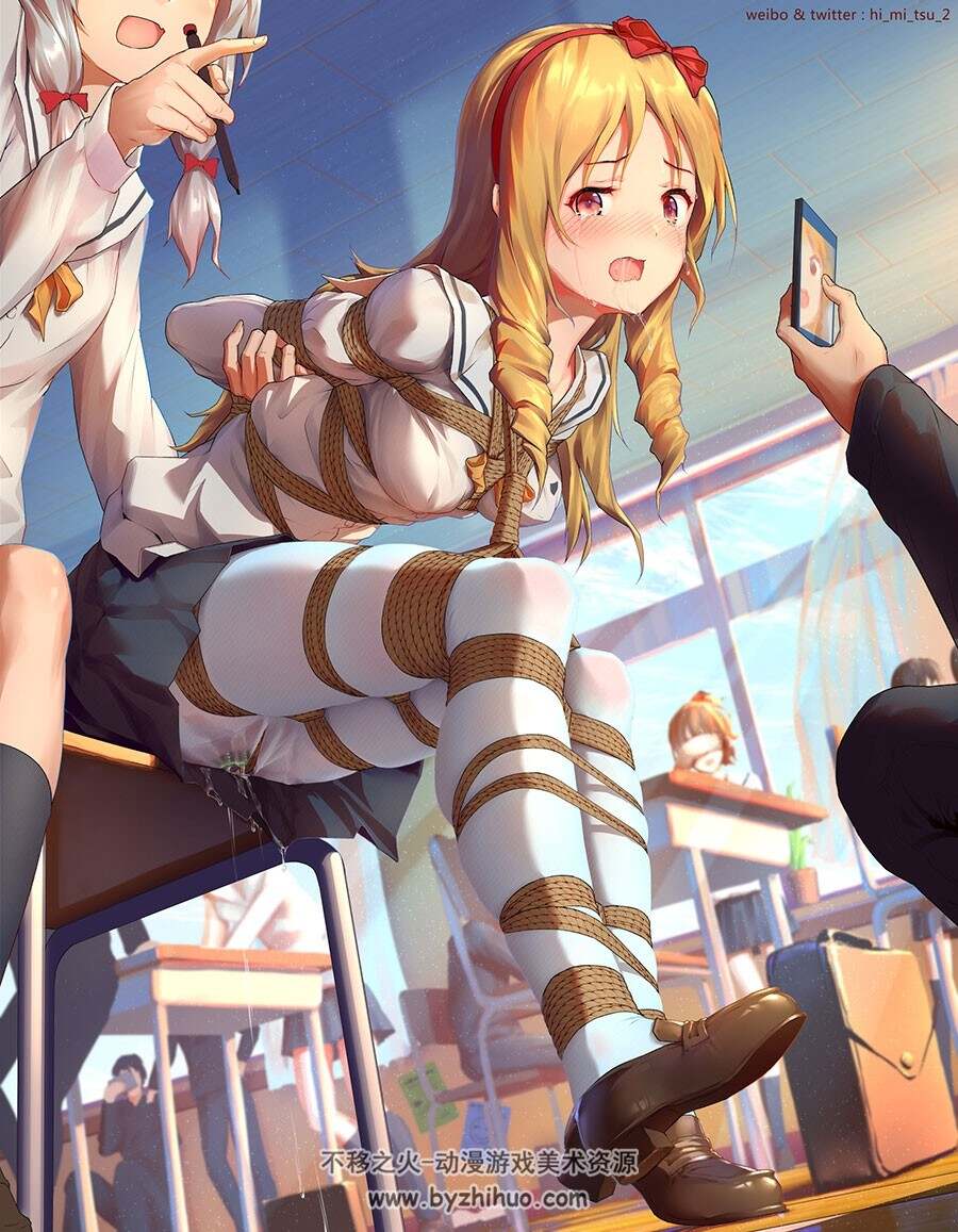 清纯日韩少女插画合集分享 538P