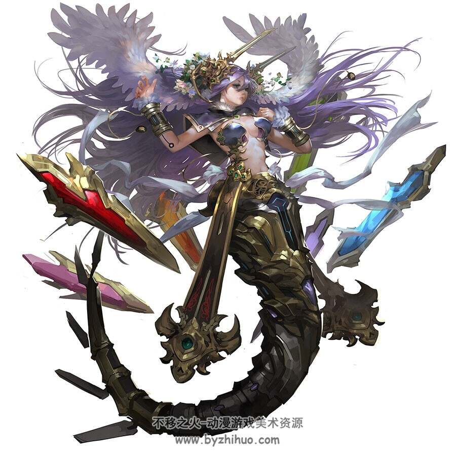 台湾画师naturaljuice CG作品合集