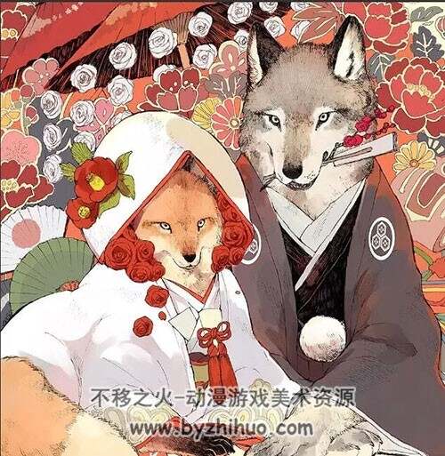 小动物拟人化的插画图集分享 18P