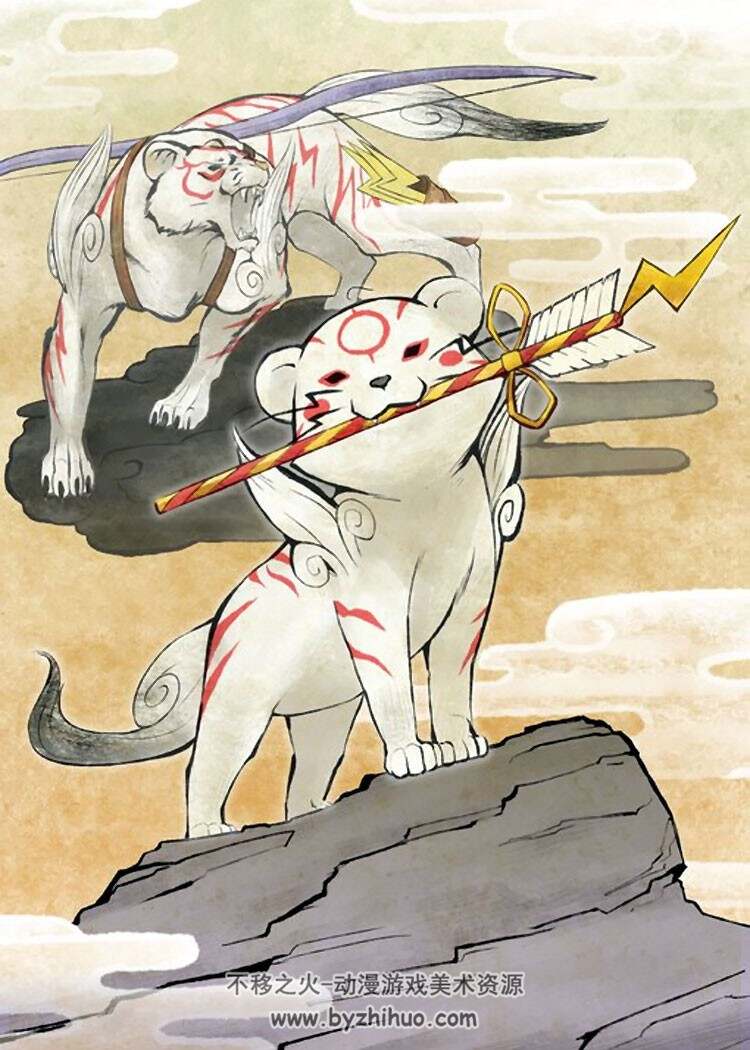 大神 萌萌的动物插画图包 99P