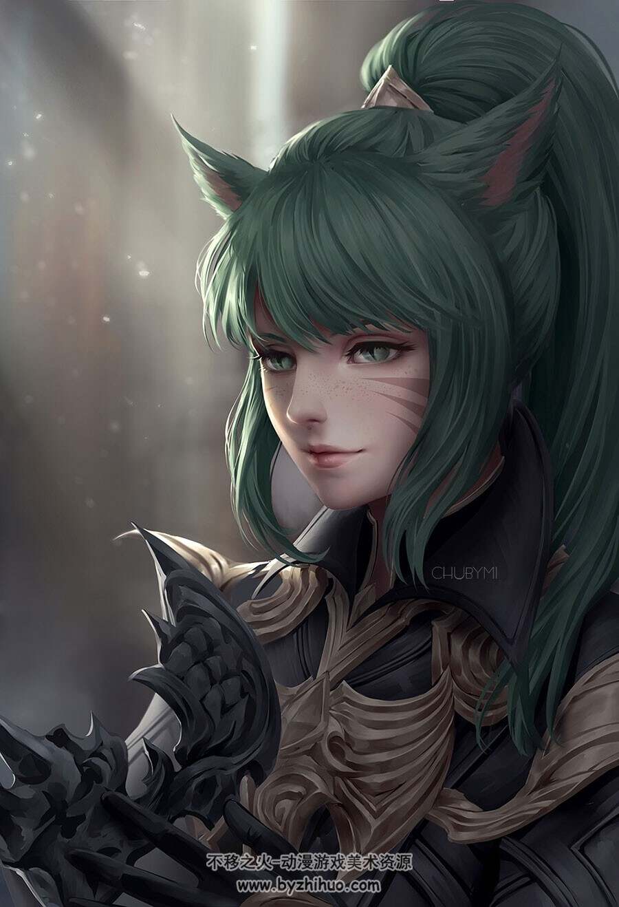 越南画师Chuby Mi 欧美风人物插画图包 166P