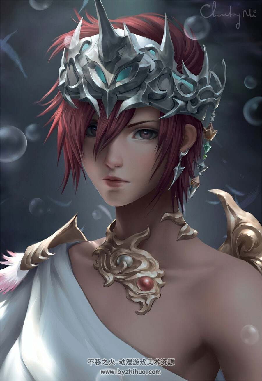 越南画师Chuby Mi 欧美风人物插画图包 166P