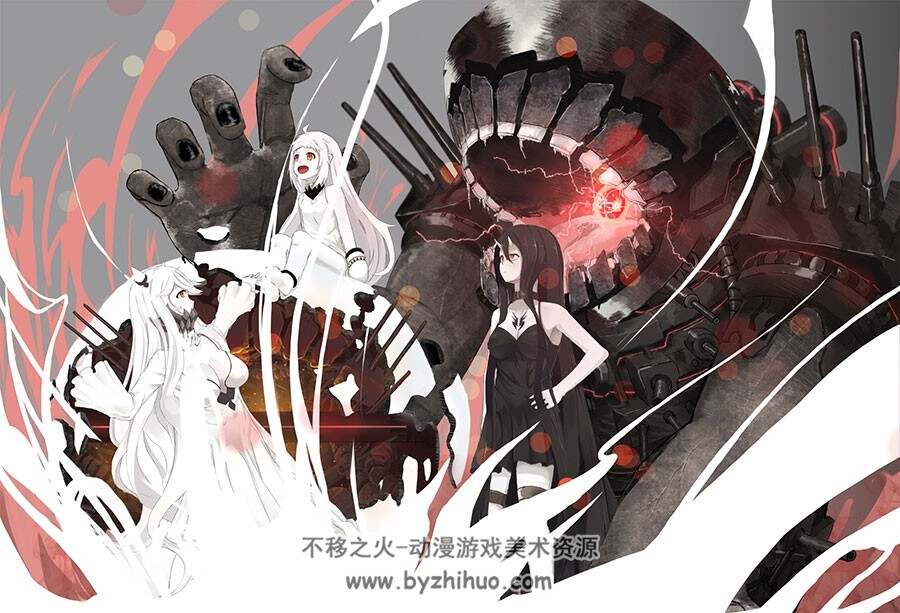 北方棲姫同人CG插画合集欣赏