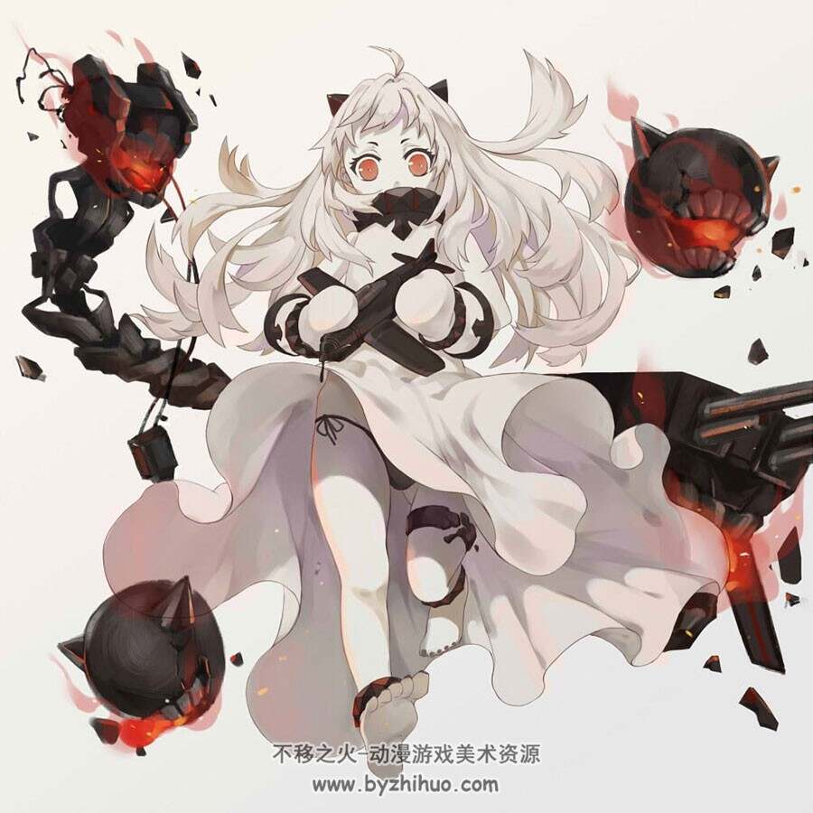 北方棲姫同人CG插画合集欣赏