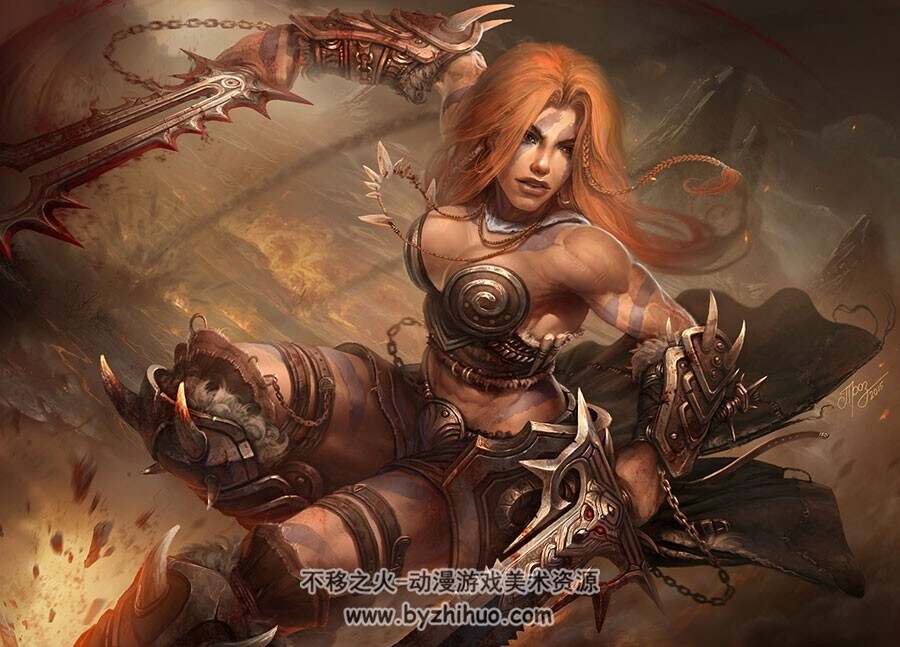 俄罗斯大神Dmitry Prozorov西方暗黑魔幻风格原画鉴赏合集