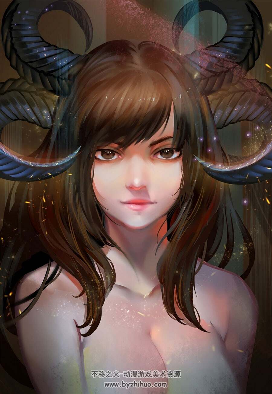 各国大触们的美少女CG插画合集