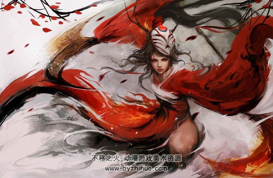 各国大触们的美少女CG插画合集