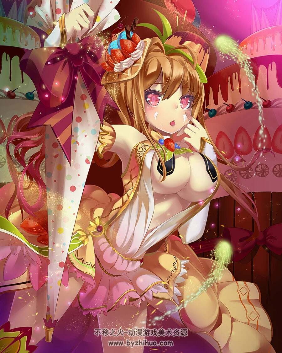 各国大触们的美少女CG插画合集