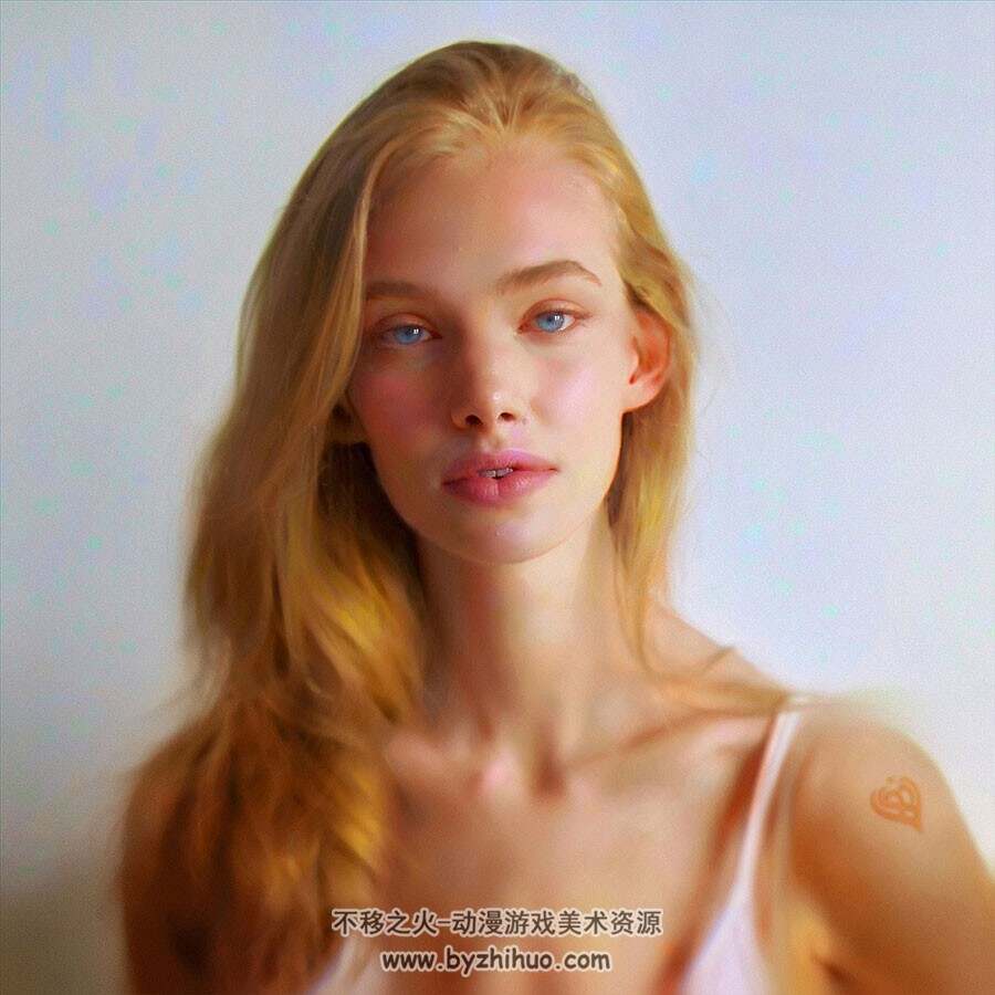 各国大触们的美少女CG插画合集