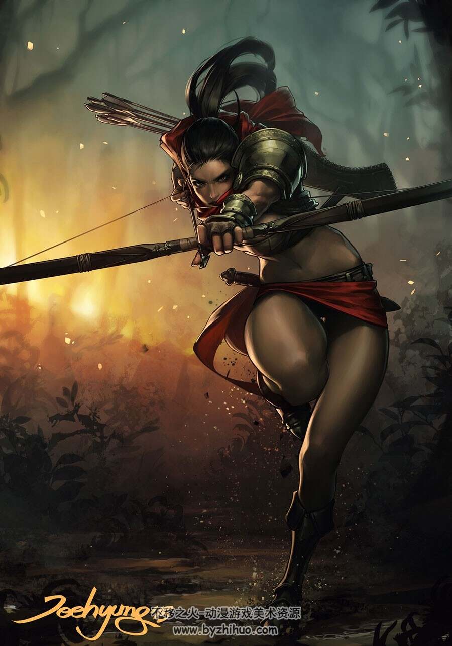 韩国插画师JEEHYUNG LEE个人CG作品合集