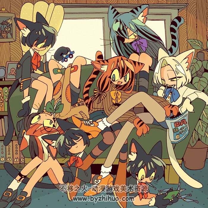 日本插画师 kanekoshake 作品赏析 18P