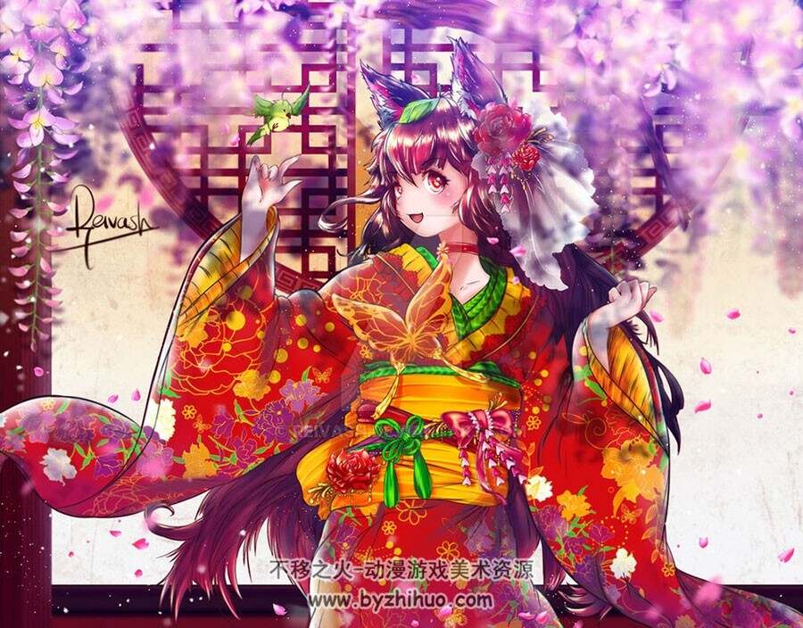 哥伦比亚画师Reivash个人CG作品合集