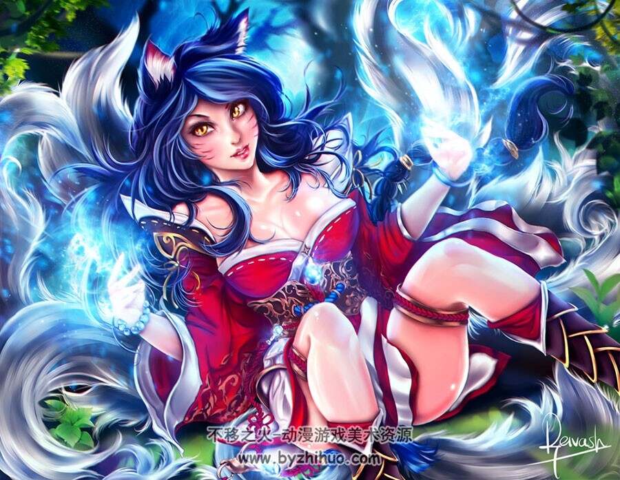 哥伦比亚画师Reivash个人CG作品合集