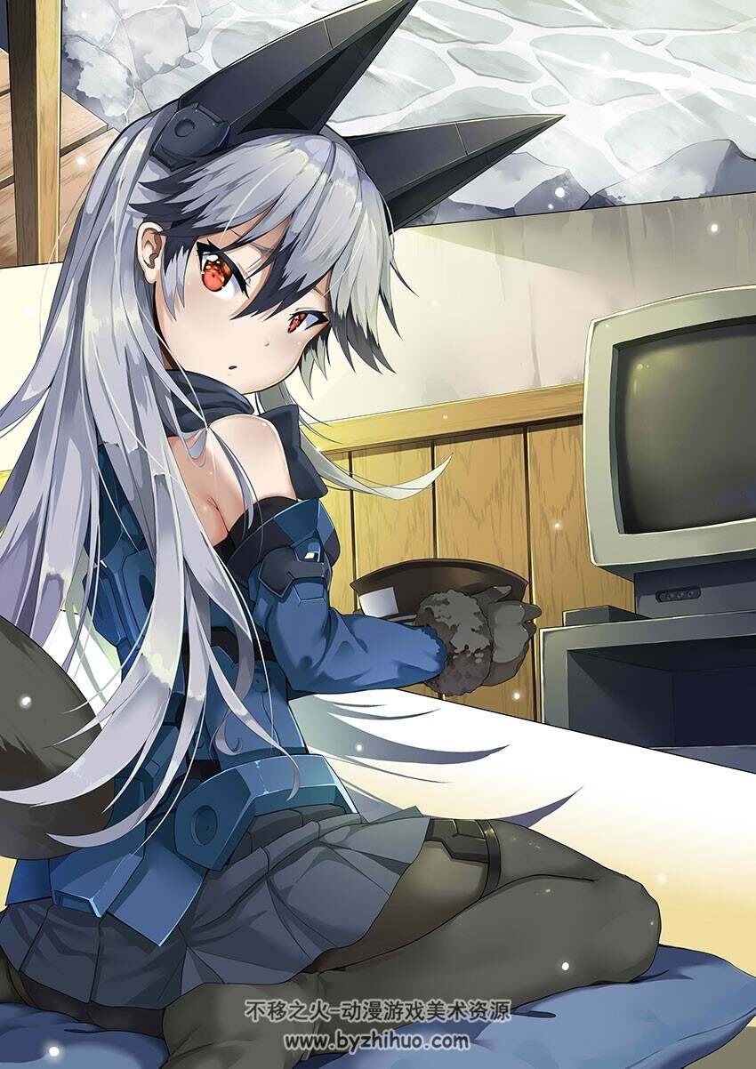 日系萝莉插画壁纸图包 1184P
