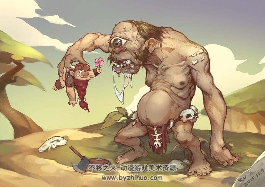 国人画师WenXu Xu 个人CG作品合集欣赏
