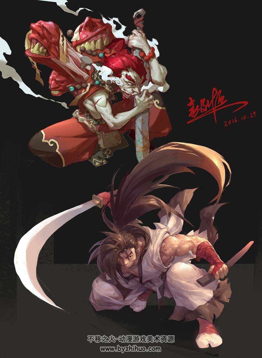 国人画师WenXu Xu 个人CG作品合集欣赏