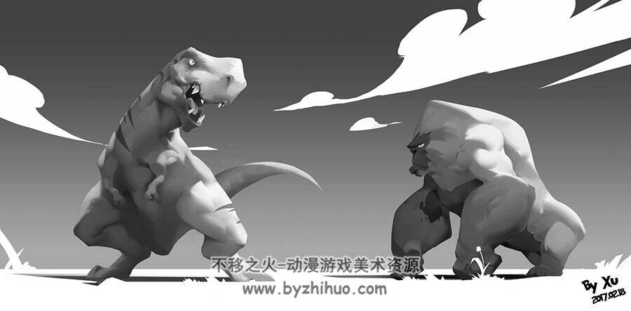 国人画师WenXu Xu 个人CG作品合集欣赏