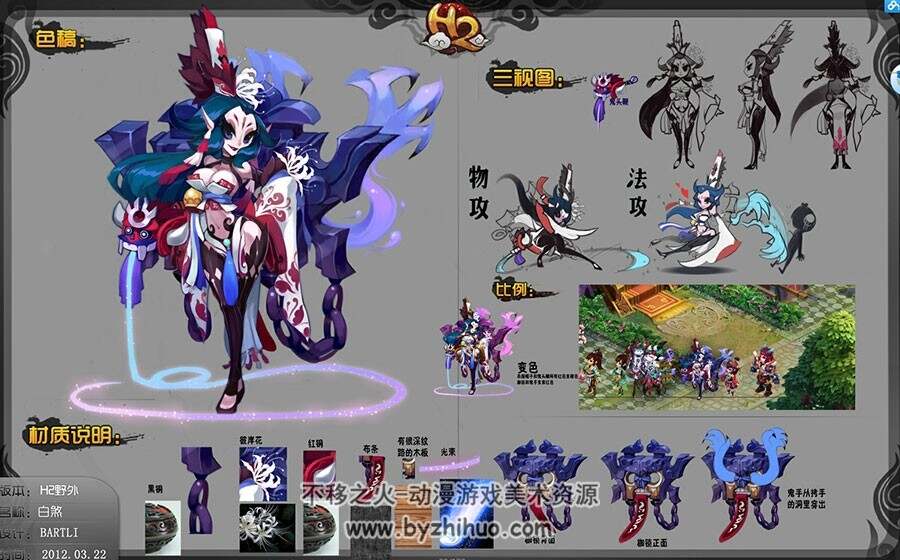 各种风格角色道具设计概念原画大合集 455P - 不移之火资源网