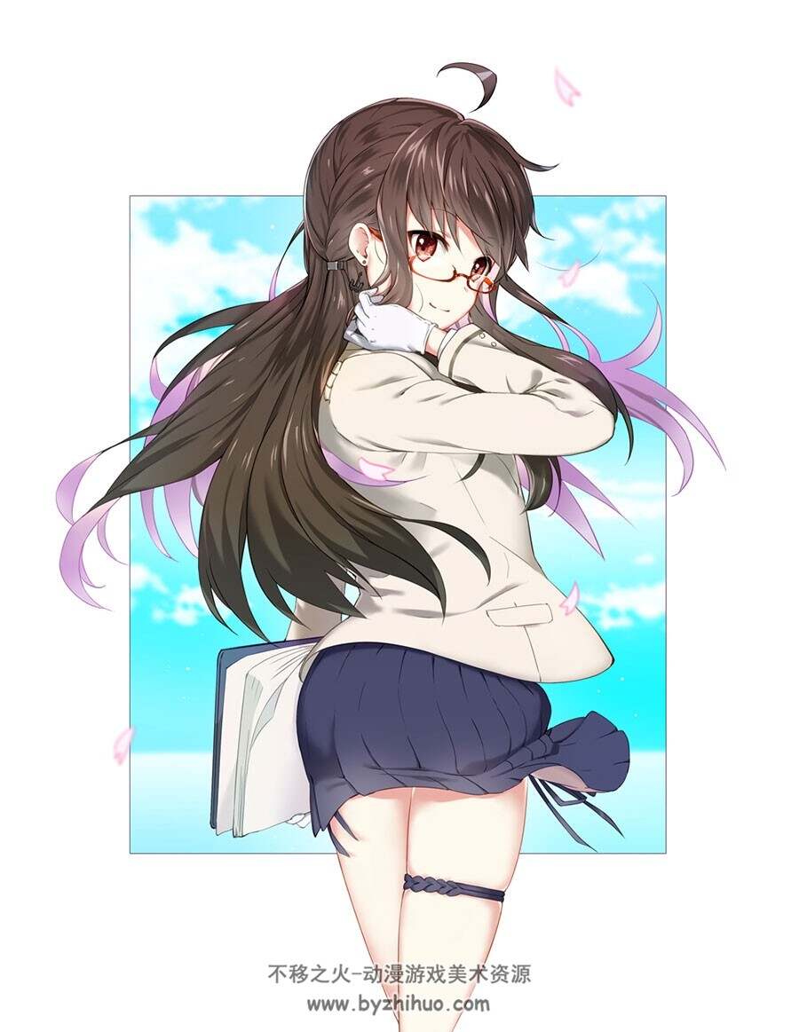 小清新日系美少女插画合集