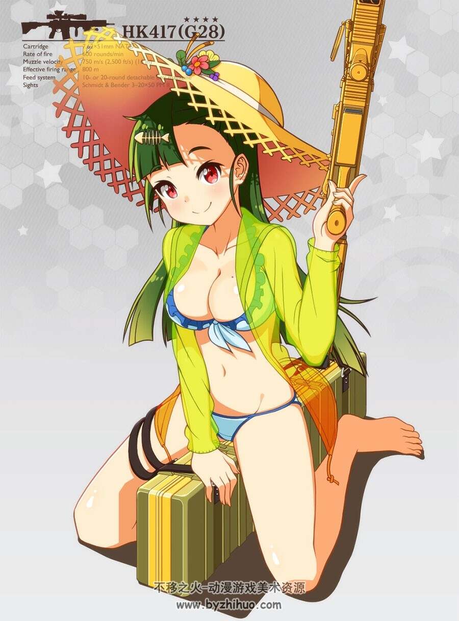 小清新日系美少女插画合集