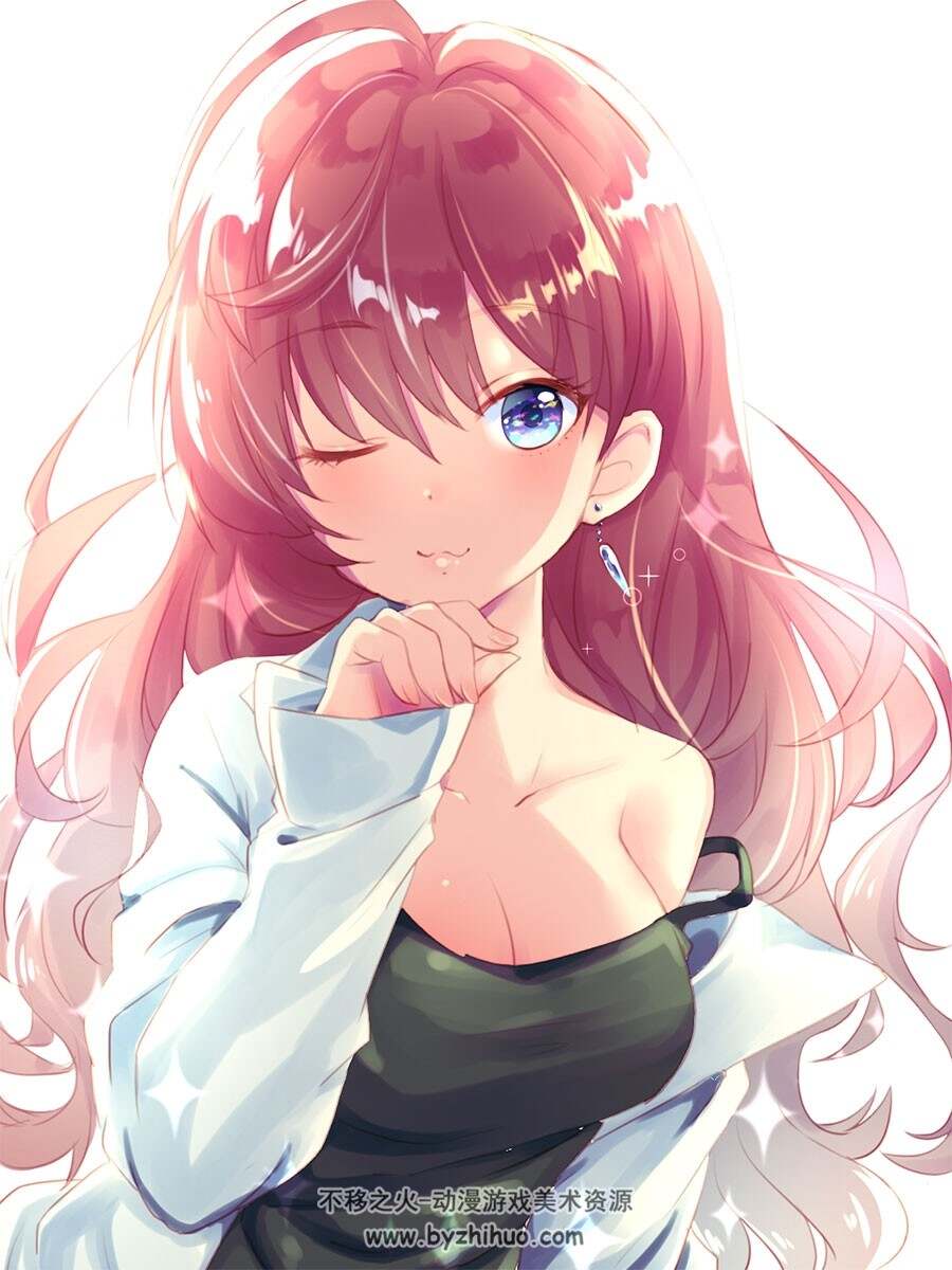 小清新日系美少女插画合集