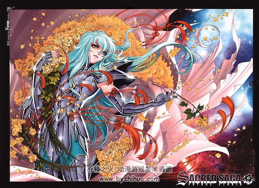 圣斗士 各种插画海报卡牌图集 2751P