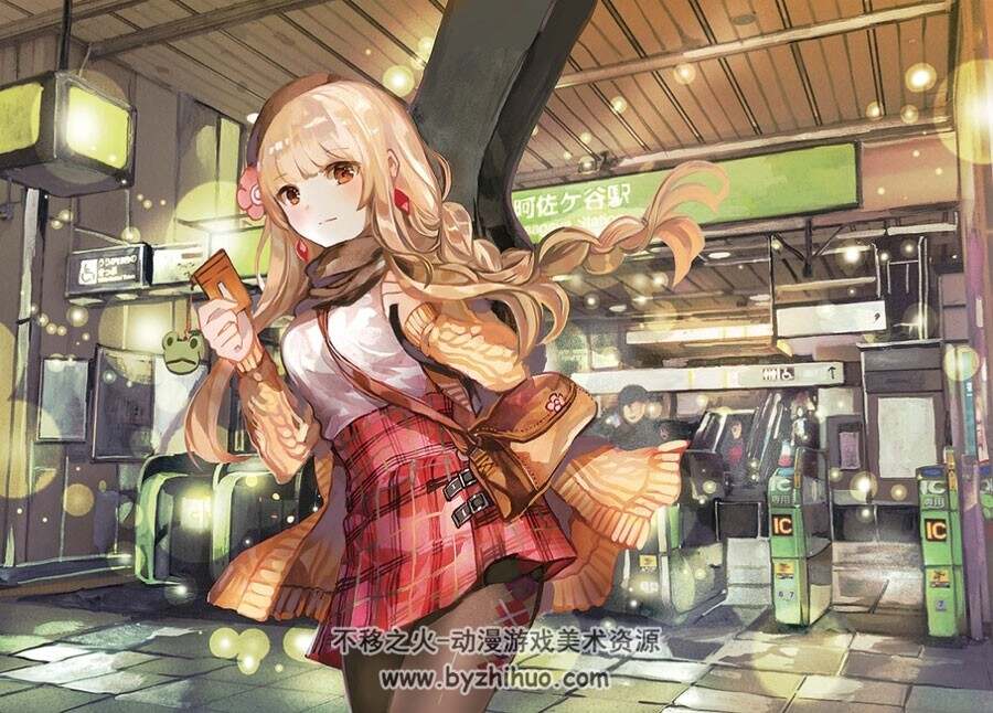 2017年少女系插画高清壁纸图包 565P