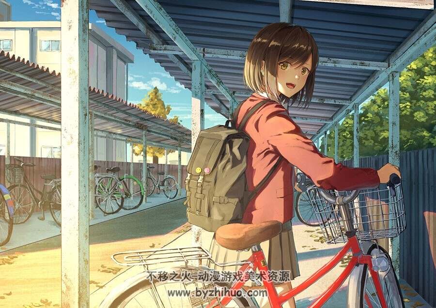 2017年少女系插画高清壁纸图包 565P