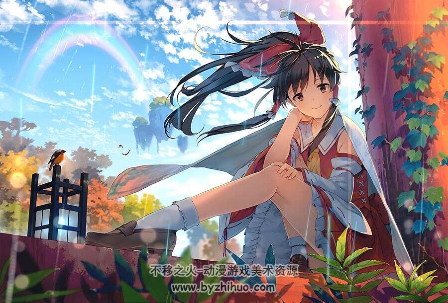 2017年少女系插画高清壁纸图包 565P