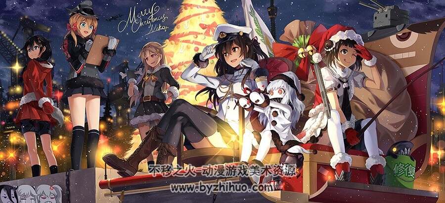 2017年少女系插画高清壁纸图包 565P