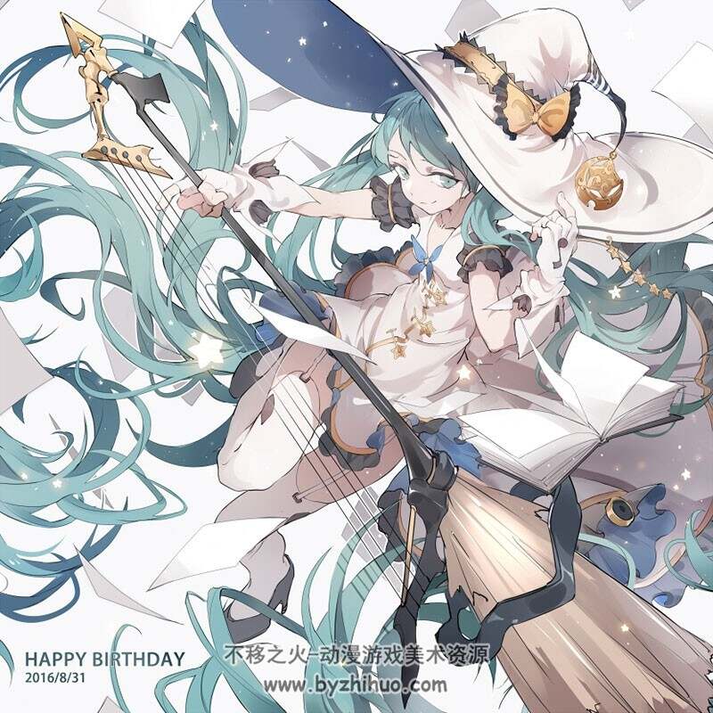 梦幻少女插画壁纸图集 72P
