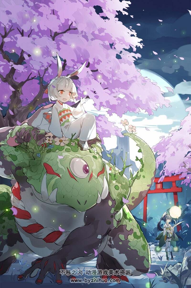 梦幻少女插画壁纸图集 72P