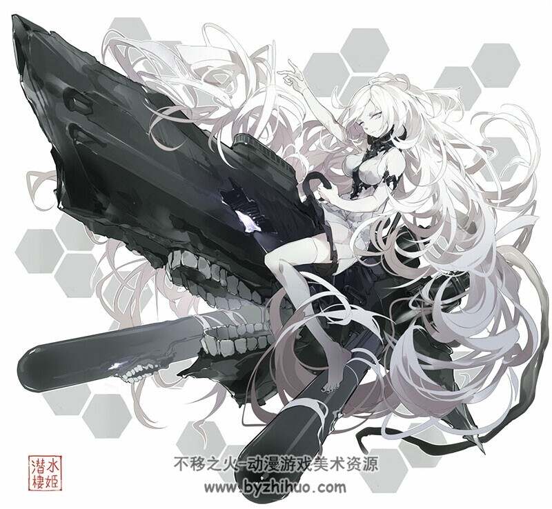 梦幻少女插画壁纸图集 72P