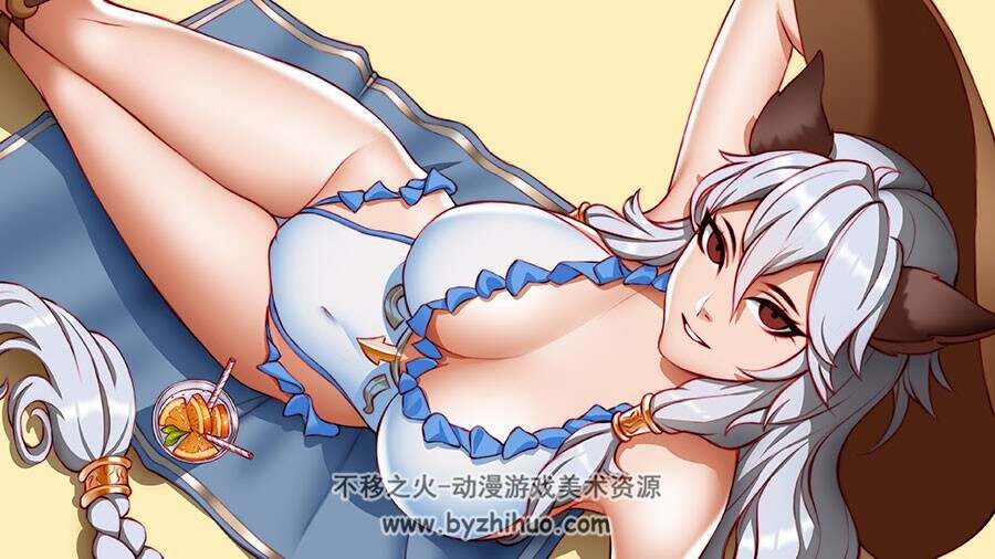 性感女孩的插画壁纸 184P