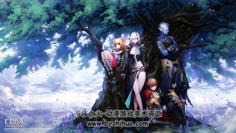 eloa 角色插画壁纸图集分享 28P