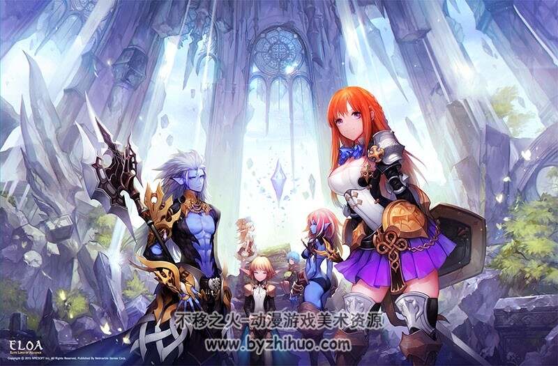 eloa 角色插画壁纸图集分享 28P