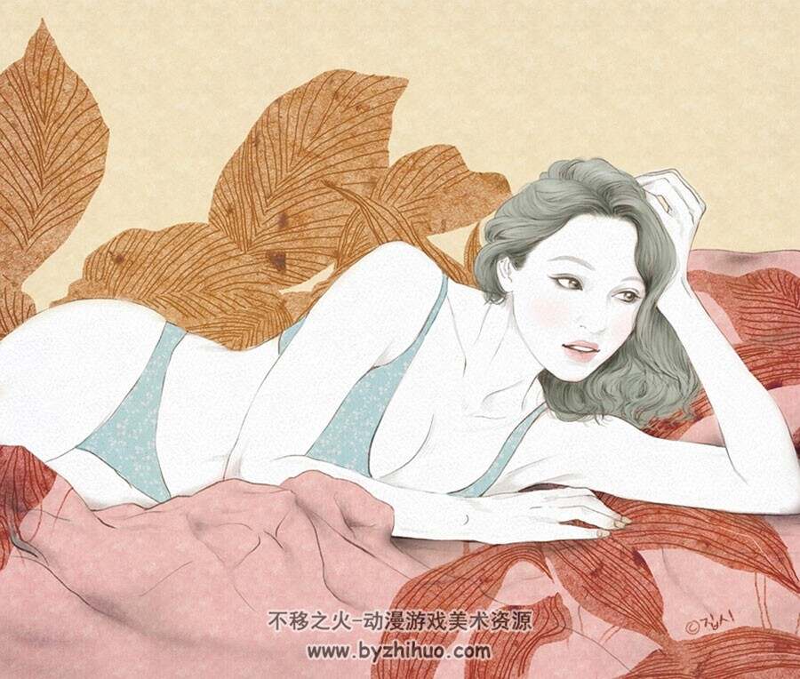 韩国插画zip图片