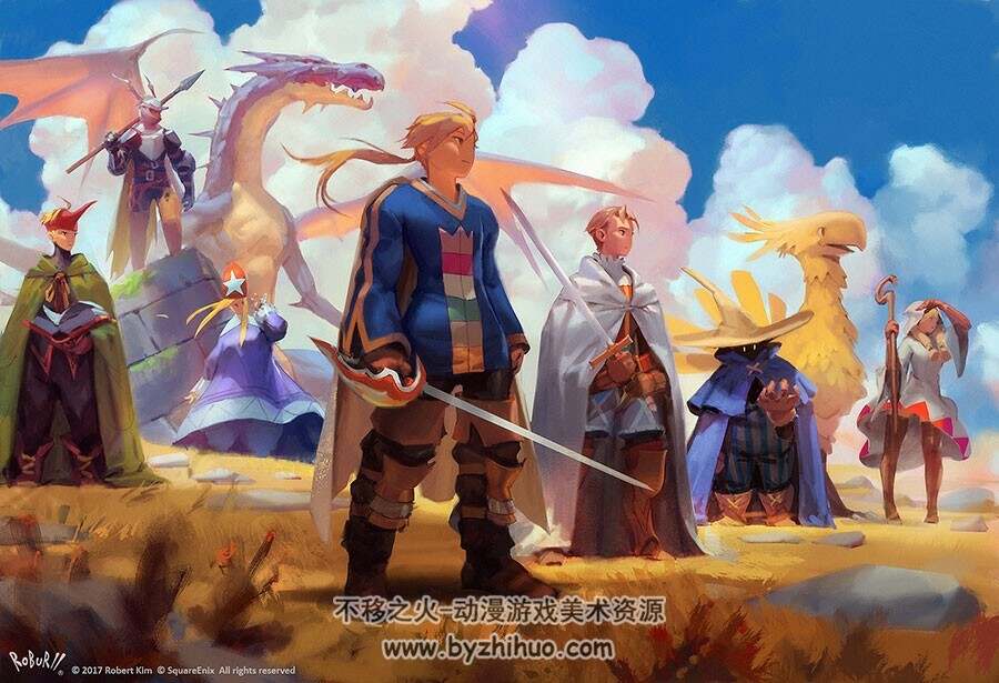 Robert Kim 画风细腻的插画图集 25P