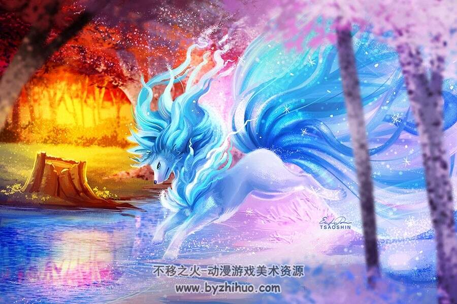 TsaoShin 美国艺术家 理想中的动物插画图集分享 25P