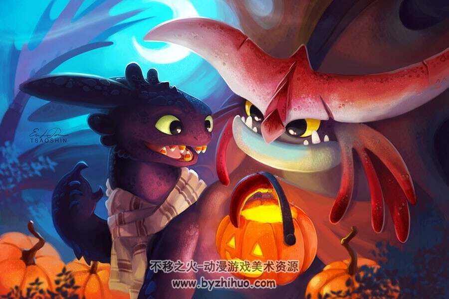 TsaoShin 美国艺术家 理想中的动物插画图集分享 25P