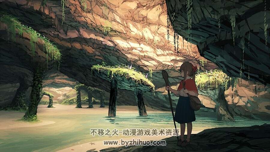 风景美丽的日系插画壁纸 84P
