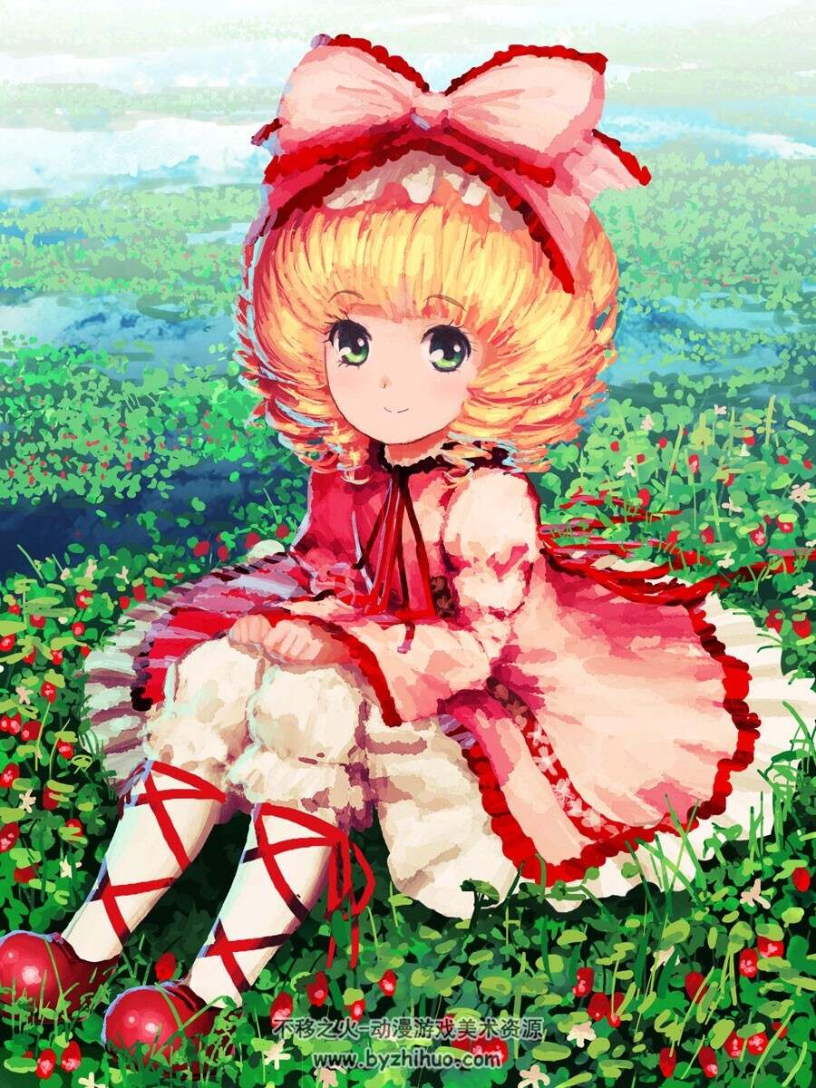 风景美丽的日系插画壁纸 84P