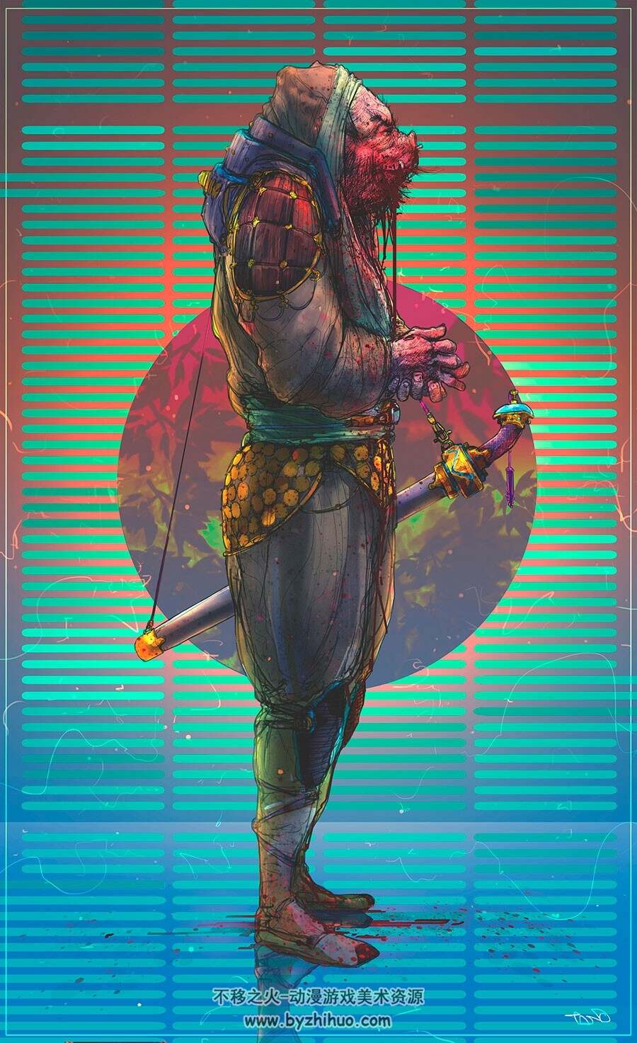 阿根廷画师 Tano Bonfanti 画风清奇的作品 酷 198P